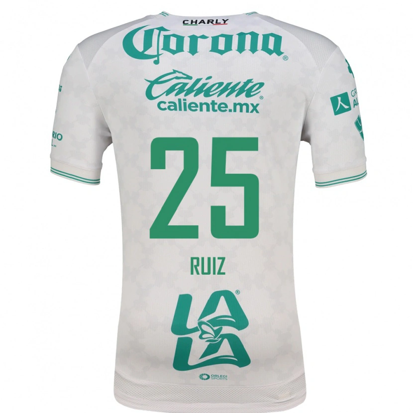 Danxen Kinderen Michel Ruiz #25 Lichtgroen Wit Uitshirt Uittenue 2026/27 T-Shirt België