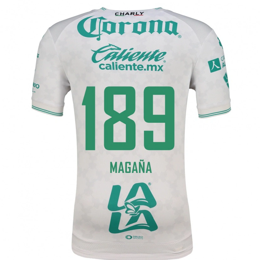 Danxen Kinderen Emilio Magaña #189 Lichtgroen Wit Uitshirt Uittenue 2026/27 T-Shirt België