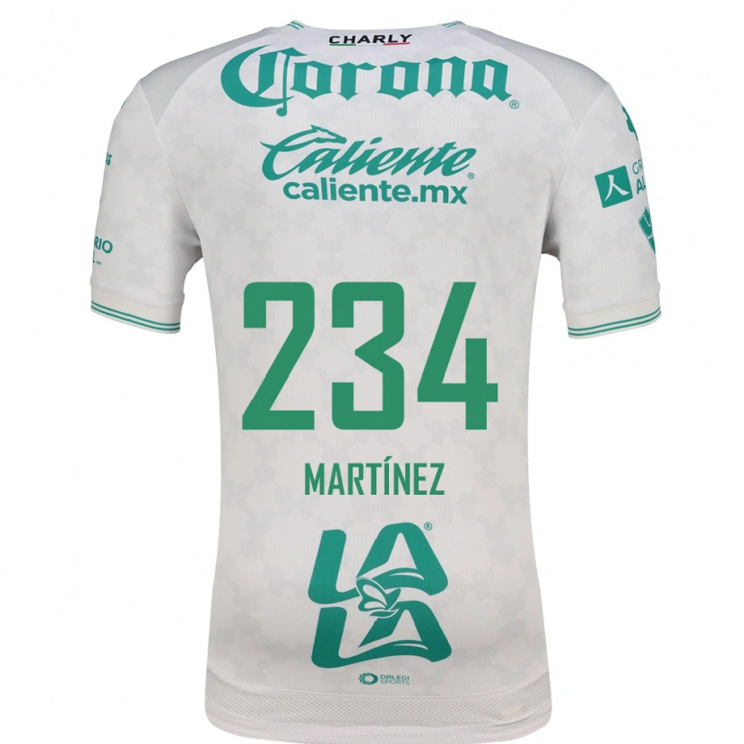 Danxen Kinderen Cristian Martínez #234 Lichtgroen Wit Uitshirt Uittenue 2026/27 T-Shirt België
