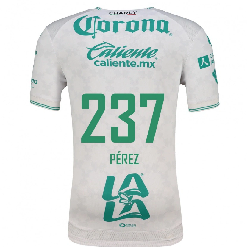 Danxen Kinderen Jairo Pérez #237 Lichtgroen Wit Uitshirt Uittenue 2026/27 T-Shirt België