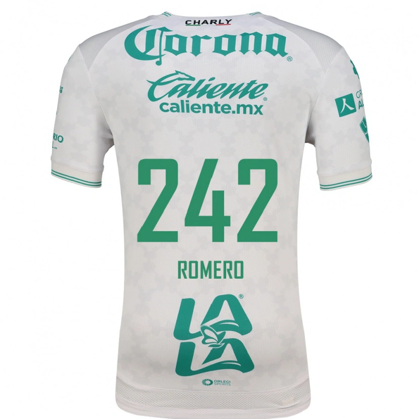 Danxen Kinderen Ángel Romero #242 Lichtgroen Wit Uitshirt Uittenue 2026/27 T-Shirt België
