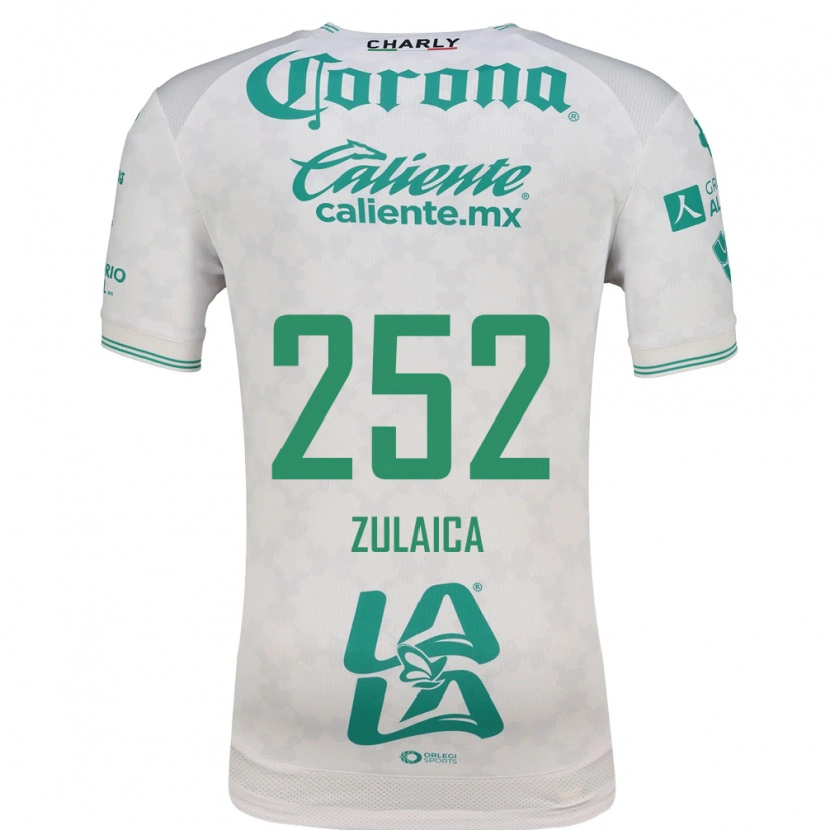 Danxen Kinderen José Zulaica #252 Lichtgroen Wit Uitshirt Uittenue 2026/27 T-Shirt België