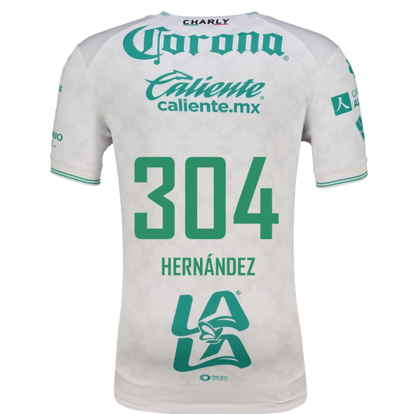 Danxen Kinderen Yocsan Hernández #304 Lichtgroen Wit Uitshirt Uittenue 2026/27 T-Shirt België
