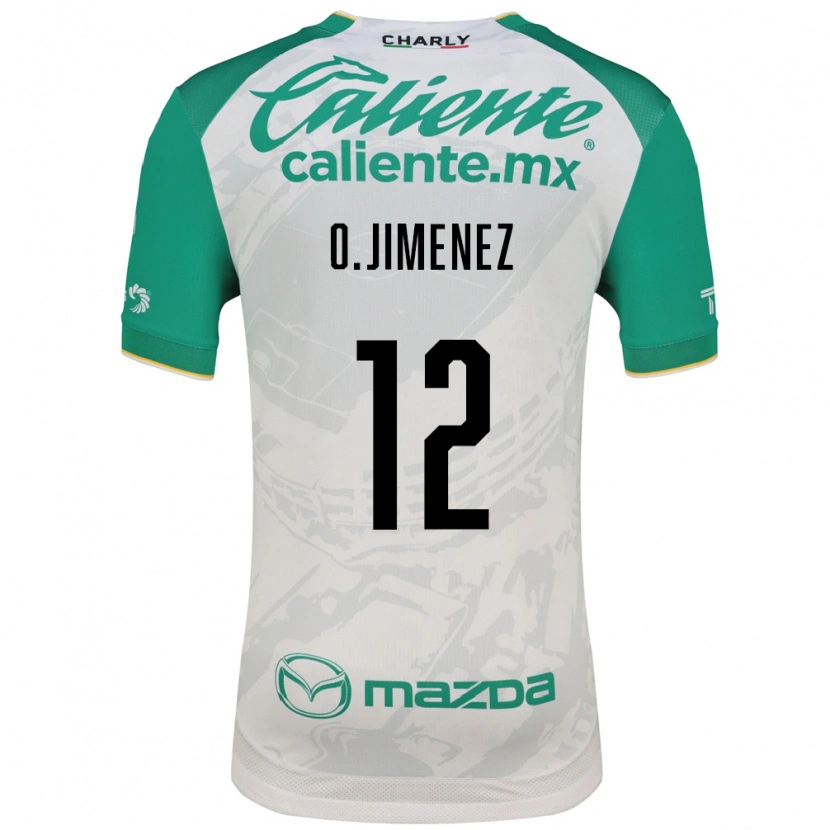Danxen Kinderen Oscar Jimenez #12 Lichtgroen Wit Uitshirt Uittenue 2026/27 T-Shirt België