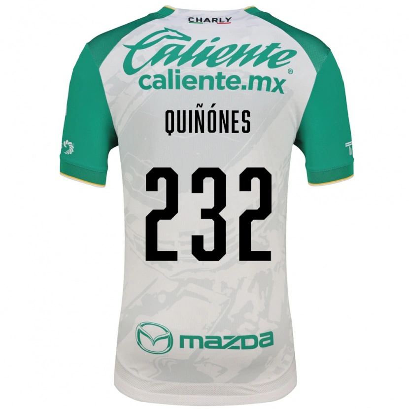 Danxen Kinderen Jorge Quiñónes #232 Lichtgroen Wit Uitshirt Uittenue 2026/27 T-Shirt België