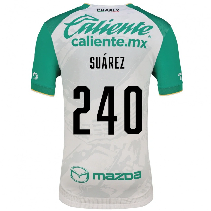 Danxen Kinderen Donovan Suárez #240 Lichtgroen Wit Uitshirt Uittenue 2026/27 T-Shirt België