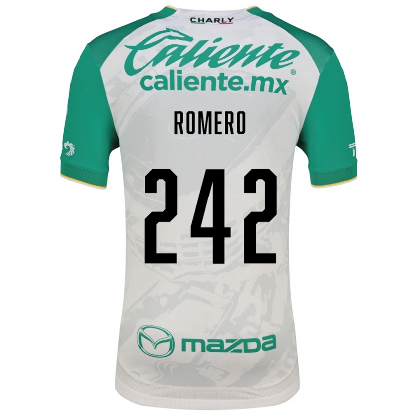 Danxen Kinderen Alan Romero #242 Lichtgroen Wit Uitshirt Uittenue 2026/27 T-Shirt België