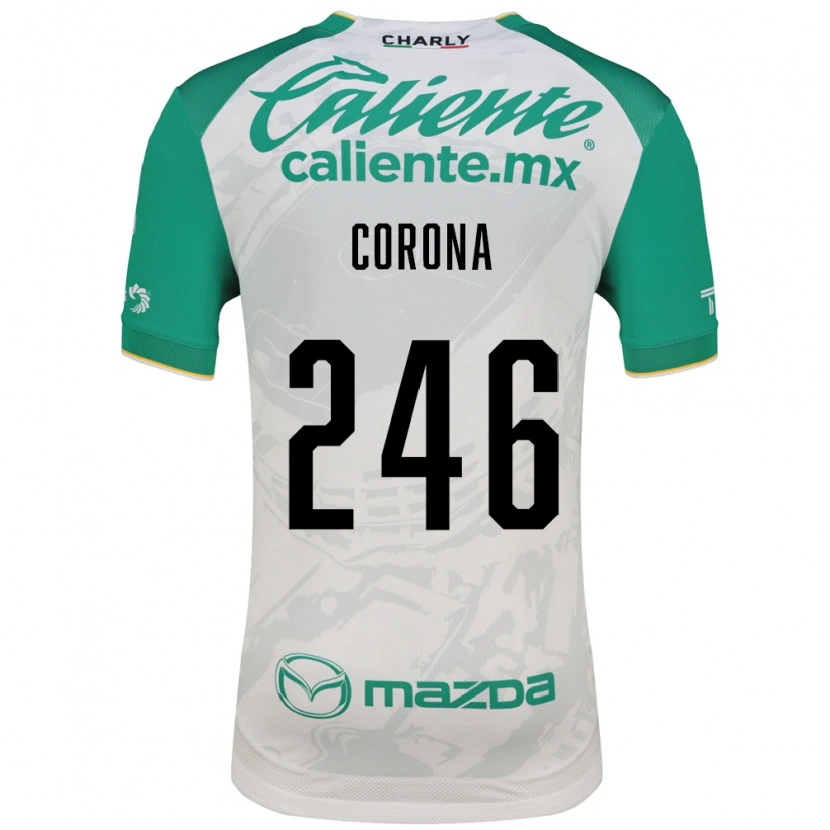 Danxen Kinderen Michael Corona #246 Lichtgroen Wit Uitshirt Uittenue 2026/27 T-Shirt België