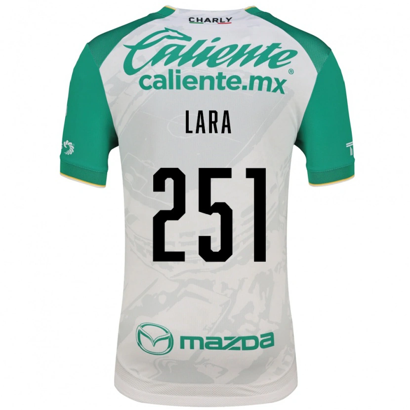 Danxen Kinderen Tristán Lara #251 Lichtgroen Wit Uitshirt Uittenue 2026/27 T-Shirt België