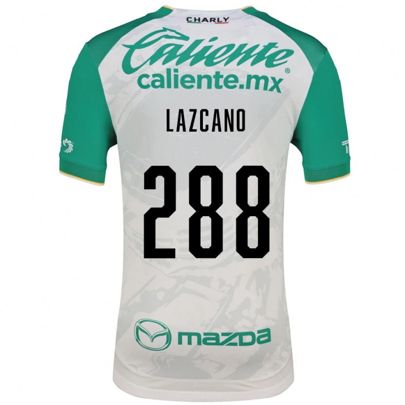 Danxen Kinderen Evan Lazcano #288 Lichtgroen Wit Uitshirt Uittenue 2026/27 T-Shirt België