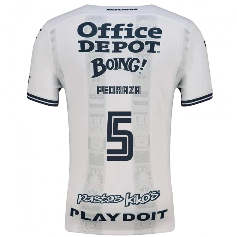 Danxen Kinderen Pedro Pedraza #5 Rood Wit Zwart Uitshirt Uittenue 2026/27 T-Shirt België