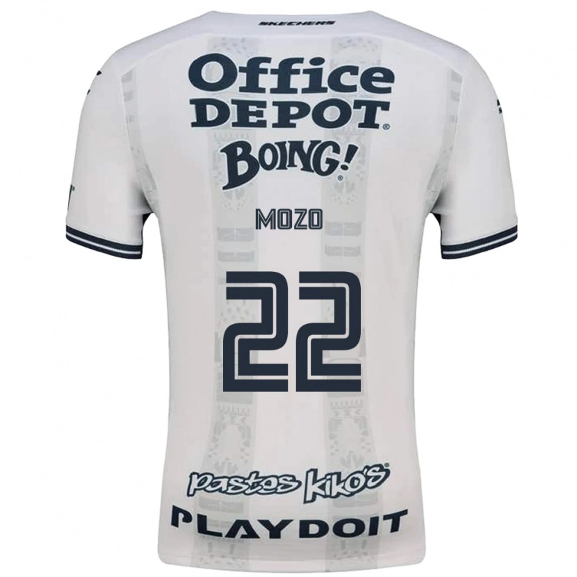 Danxen Kinderen Alan Mozo #22 Rood Wit Zwart Uitshirt Uittenue 2026/27 T-Shirt België