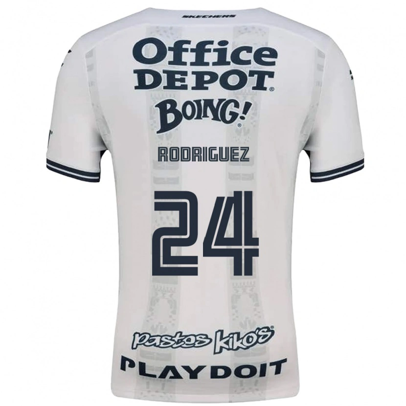Danxen Kinderen Luis Rodriguez #24 Rood Wit Zwart Uitshirt Uittenue 2026/27 T-Shirt België