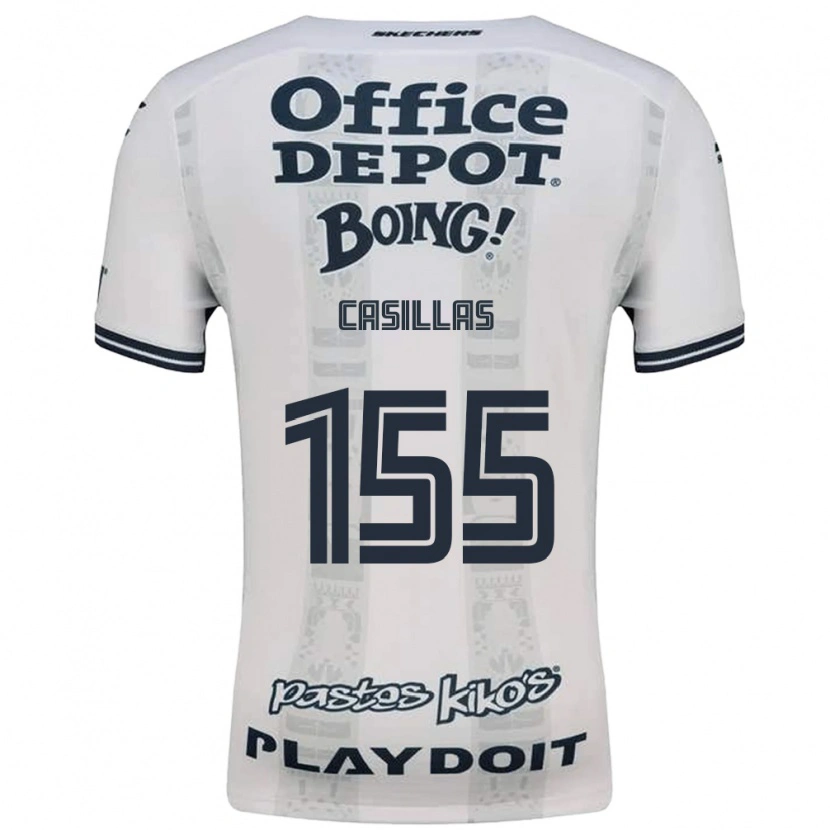 Danxen Kinderen Johan Casillas #155 Rood Wit Zwart Uitshirt Uittenue 2026/27 T-Shirt België