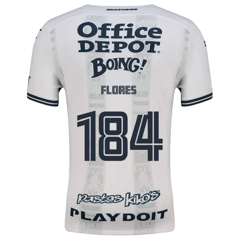 Danxen Kinderen Jason Flores #184 Rood Wit Zwart Uitshirt Uittenue 2026/27 T-Shirt België