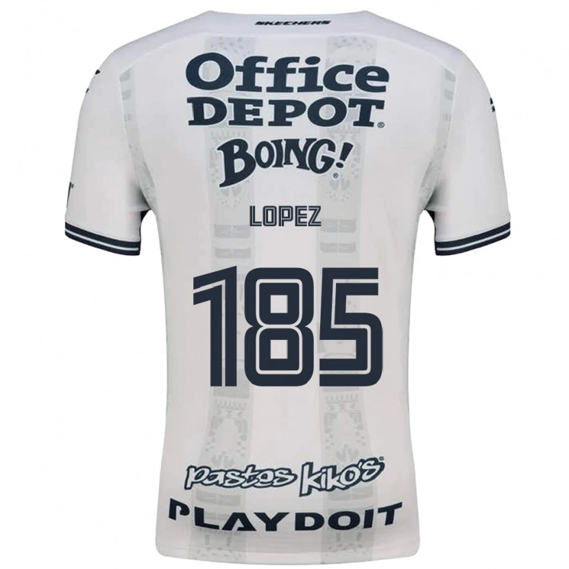 Danxen Kinderen René López #185 Rood Wit Zwart Uitshirt Uittenue 2026/27 T-Shirt België