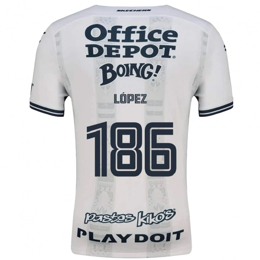 Danxen Kinderen Ángel López #186 Rood Wit Zwart Uitshirt Uittenue 2026/27 T-Shirt België