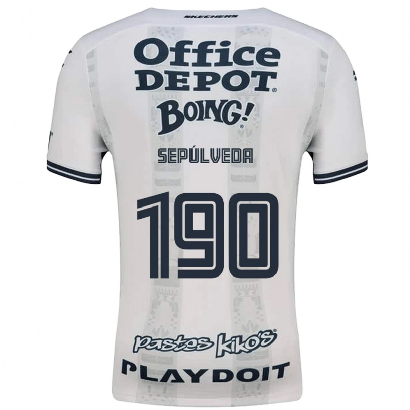 Danxen Kinderen Jeremy Sepúlveda #190 Rood Wit Zwart Uitshirt Uittenue 2026/27 T-Shirt België