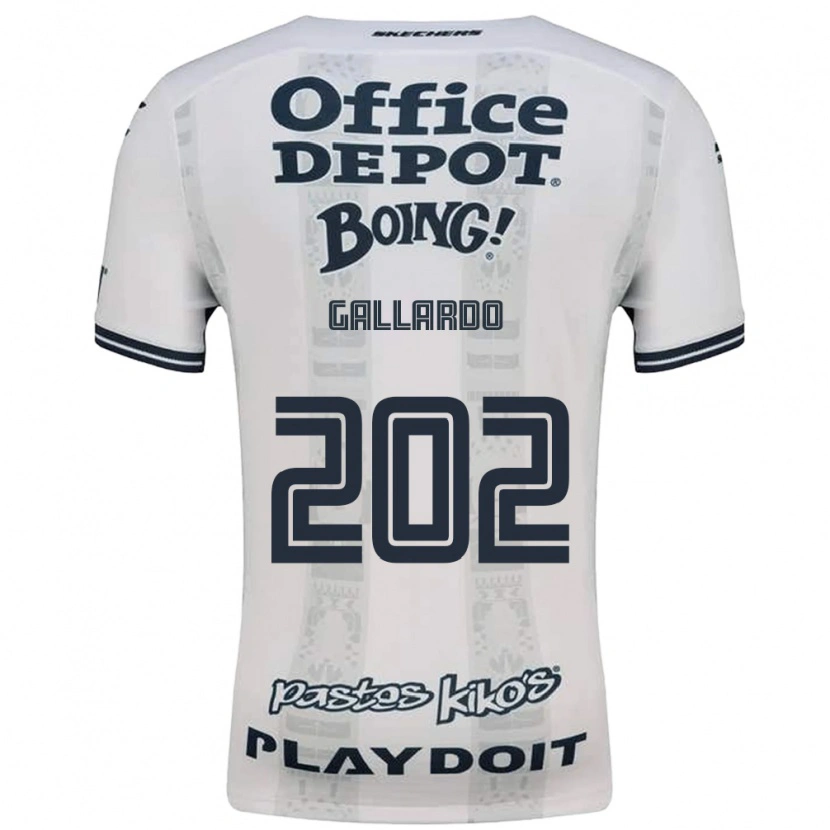 Danxen Kinderen Héctor Gallardo #202 Rood Wit Zwart Uitshirt Uittenue 2026/27 T-Shirt België