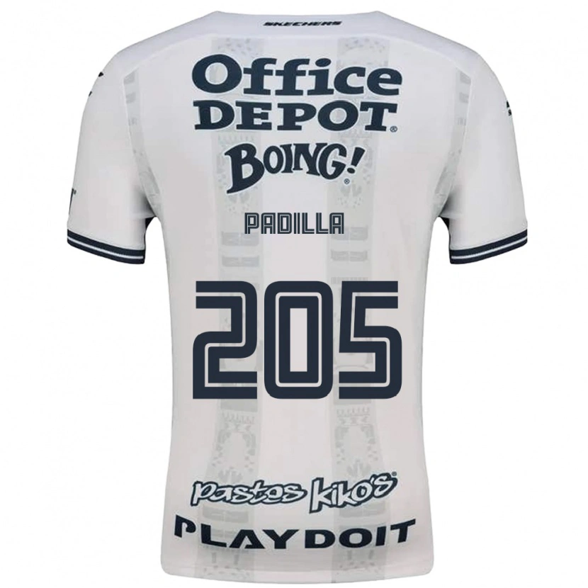 Danxen Kinderen Ángel Padilla #205 Rood Wit Zwart Uitshirt Uittenue 2026/27 T-Shirt België
