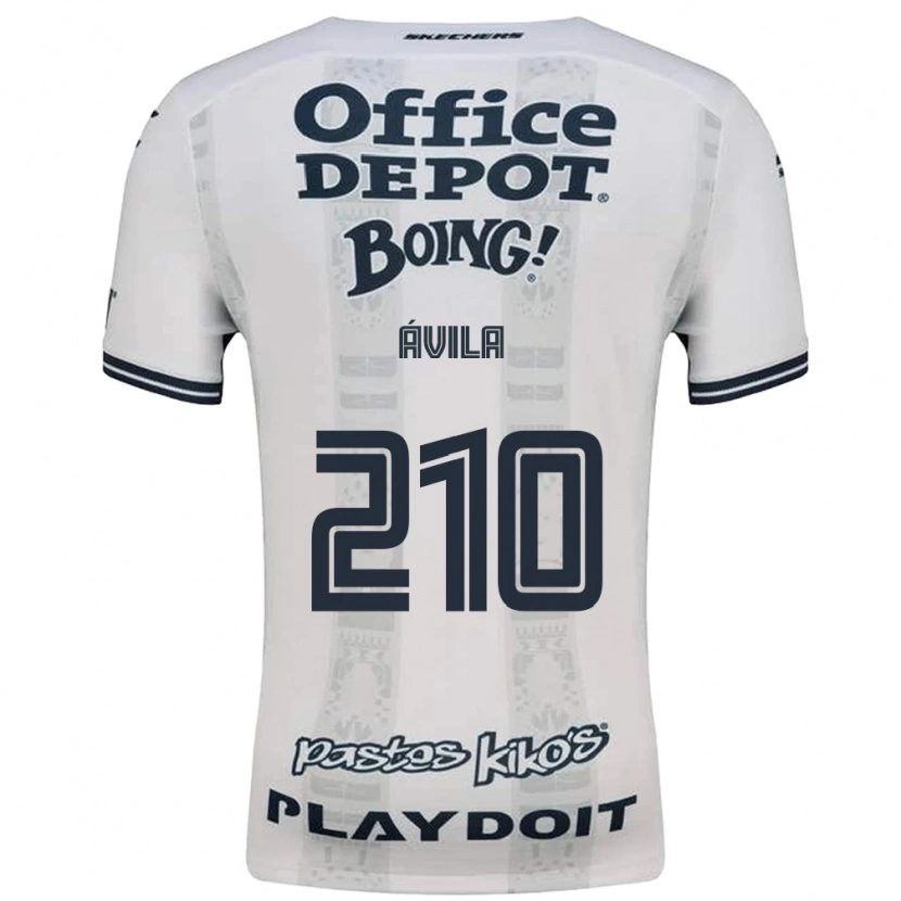 Danxen Kinderen Pedro Ávila #210 Rood Wit Zwart Uitshirt Uittenue 2026/27 T-Shirt België