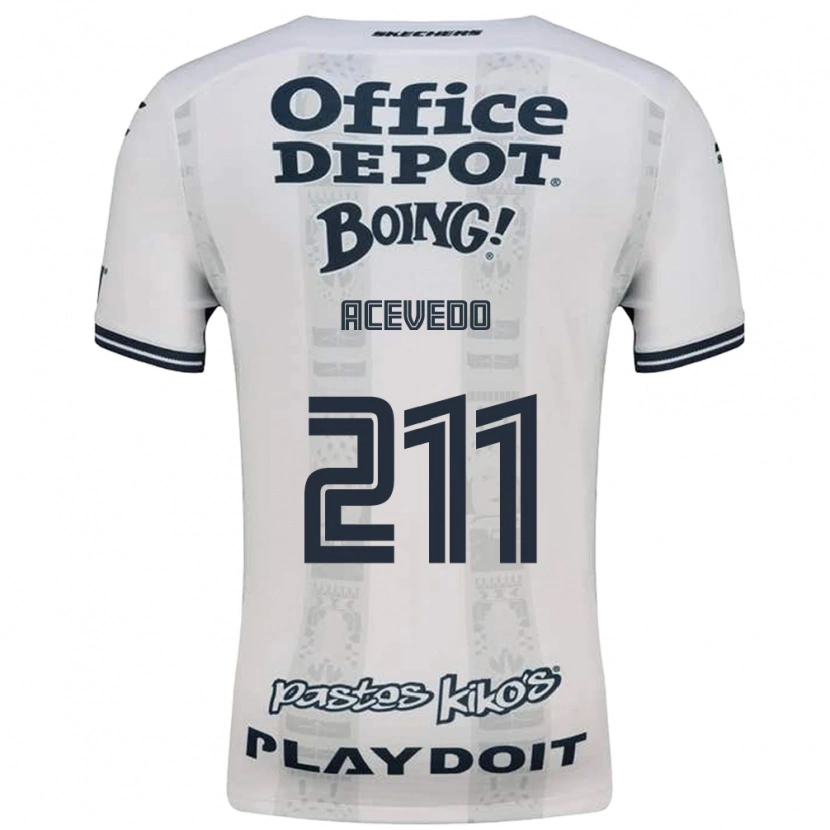 Danxen Kinderen Gerardo Acevedo #211 Rood Wit Zwart Uitshirt Uittenue 2026/27 T-Shirt België