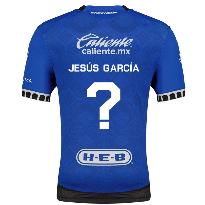 Danxen Kinderen Jesús García #0 Koninklijk Blauw Wit Zwart Uitshirt Uittenue 2026/27 T-Shirt België