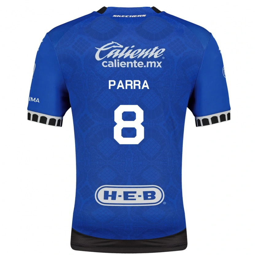 Danxen Kinderen Bernardo Parra #8 Koninklijk Blauw Wit Zwart Uitshirt Uittenue 2026/27 T-Shirt België