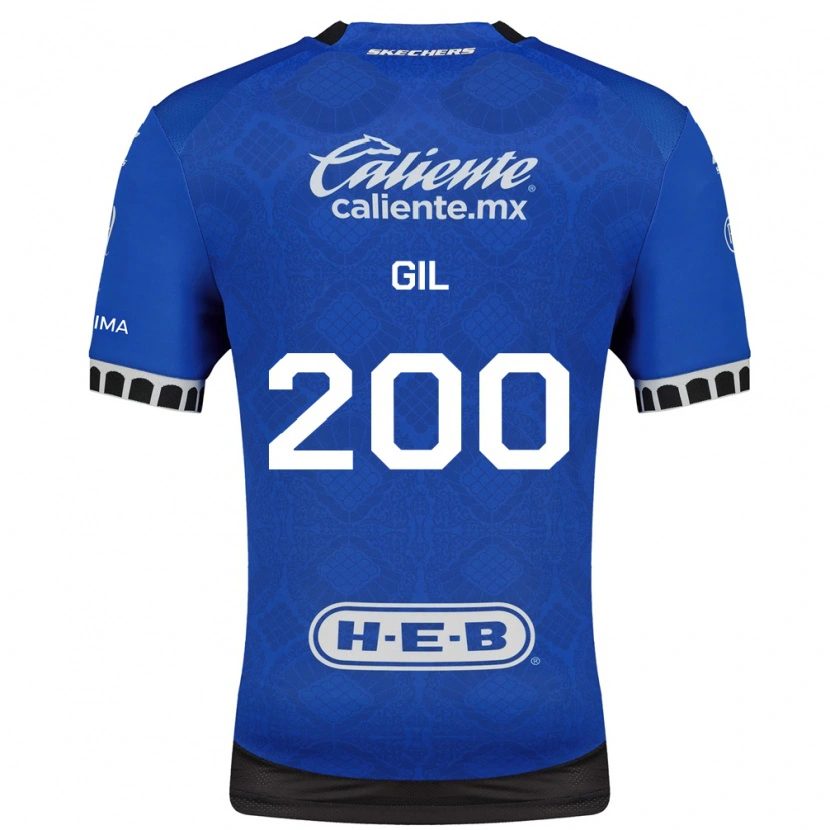 Danxen Kinderen Gerardo Gil #200 Koninklijk Blauw Wit Zwart Uitshirt Uittenue 2026/27 T-Shirt België