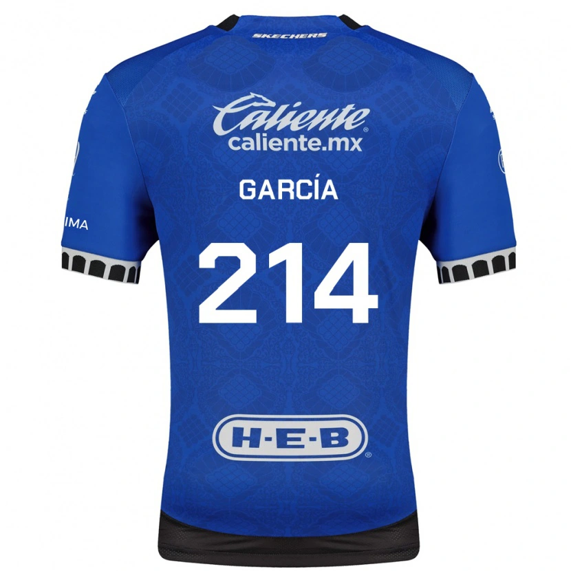 Danxen Kinderen José García #214 Koninklijk Blauw Wit Zwart Uitshirt Uittenue 2026/27 T-Shirt België