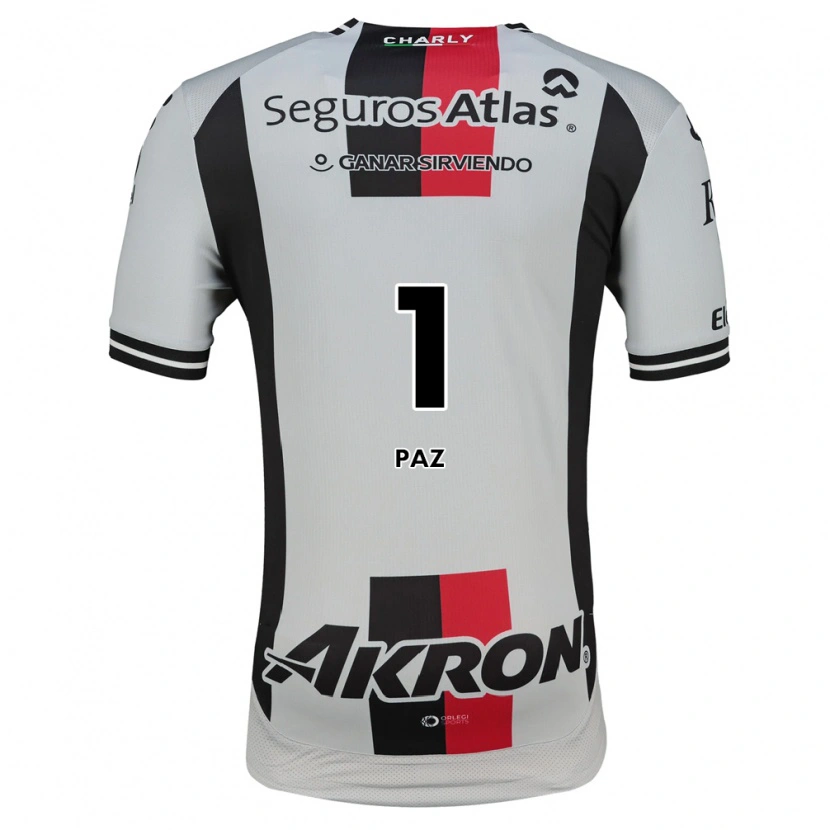 Danxen Kinderen Ana Gabriela Paz #1 Wit Rood Zwart Uitshirt Uittenue 2026/27 T-Shirt België