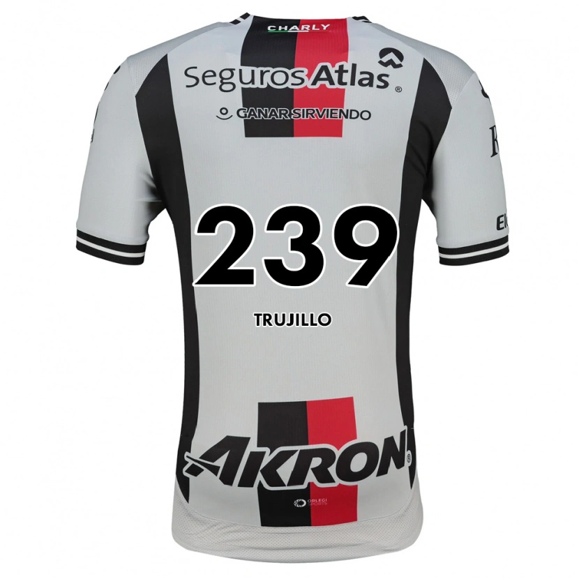 Danxen Kinderen Óscar Trujillo #239 Wit Rood Zwart Uitshirt Uittenue 2026/27 T-Shirt België