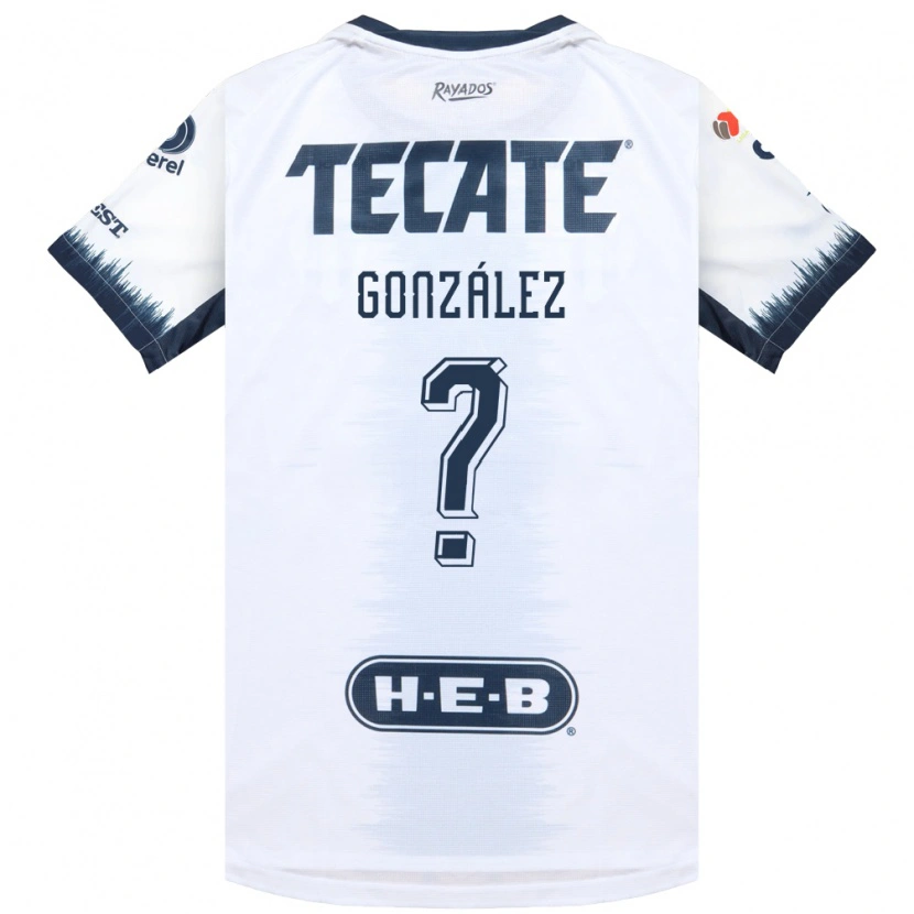 Danxen Kinderen Irvin González #0 Wit Inktblauw Rood Uitshirt Uittenue 2026/27 T-Shirt België