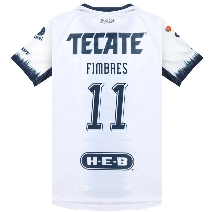 Danxen Kinderen Iker Fimbres #11 Wit Inktblauw Rood Uitshirt Uittenue 2026/27 T-Shirt België