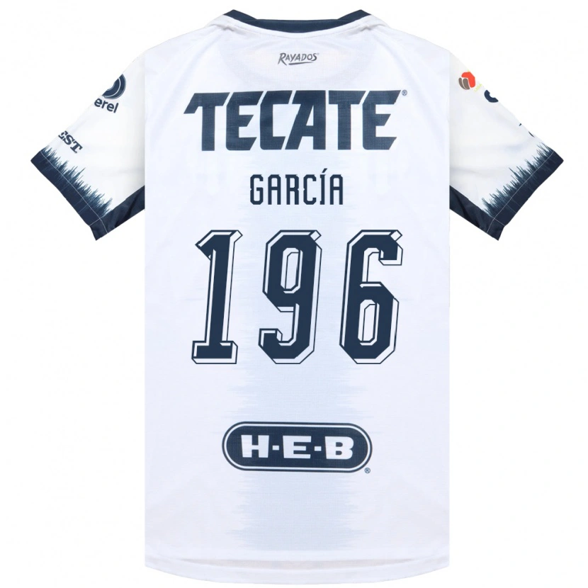 Danxen Kinderen Diego García #196 Wit Inktblauw Rood Uitshirt Uittenue 2026/27 T-Shirt België