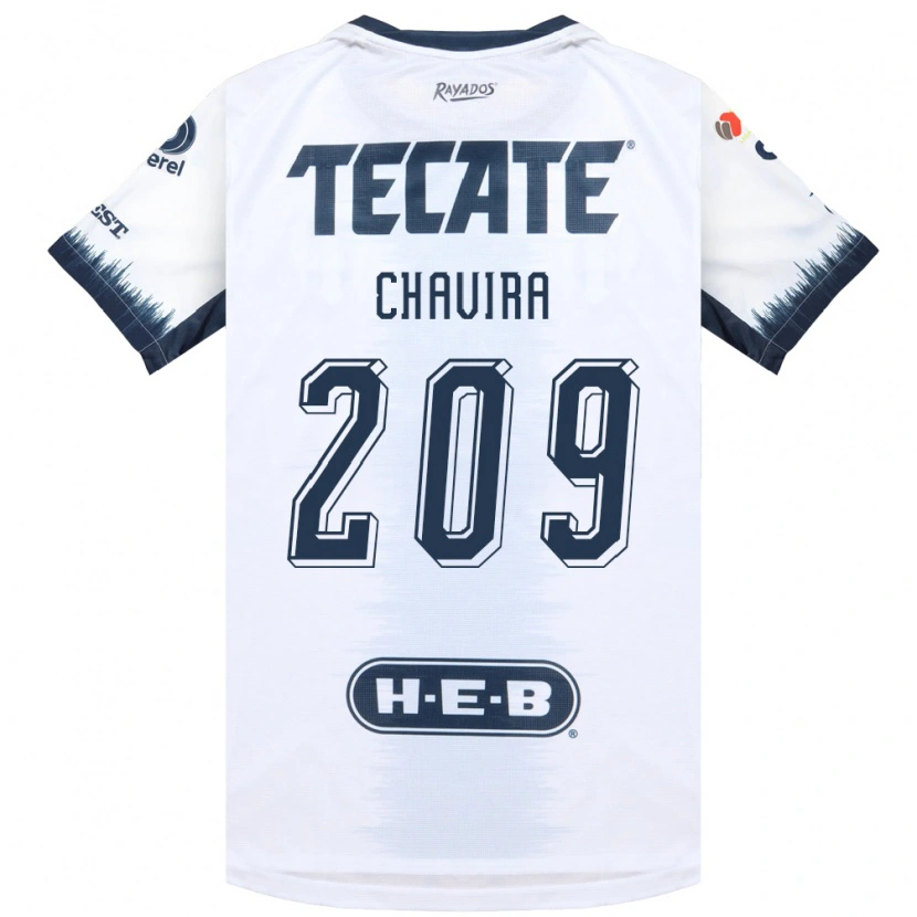 Danxen Kinderen Diego Chavira #209 Wit Inktblauw Rood Uitshirt Uittenue 2026/27 T-Shirt België