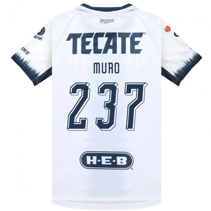 Danxen Kinderen José Muro #237 Wit Inktblauw Rood Uitshirt Uittenue 2026/27 T-Shirt België