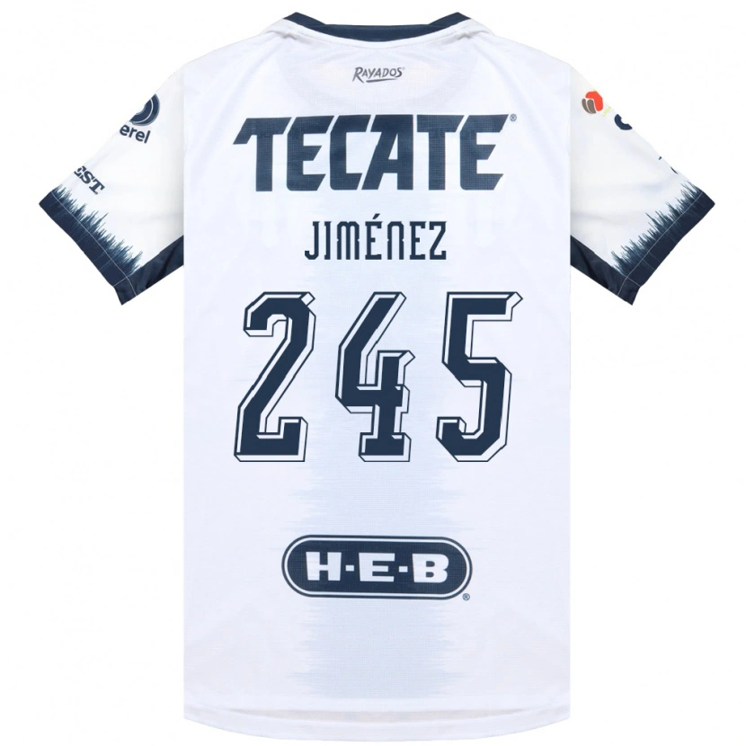 Danxen Kinderen Gabriel Jiménez #245 Wit Inktblauw Rood Uitshirt Uittenue 2026/27 T-Shirt België