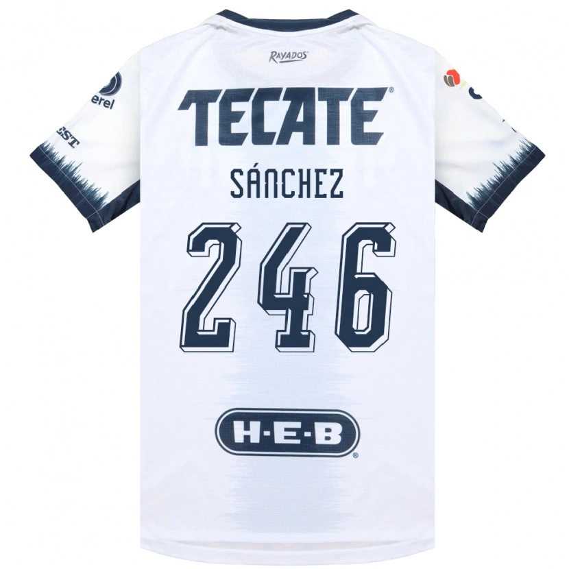 Danxen Kinderen Diego Sánchez #246 Wit Inktblauw Rood Uitshirt Uittenue 2026/27 T-Shirt België