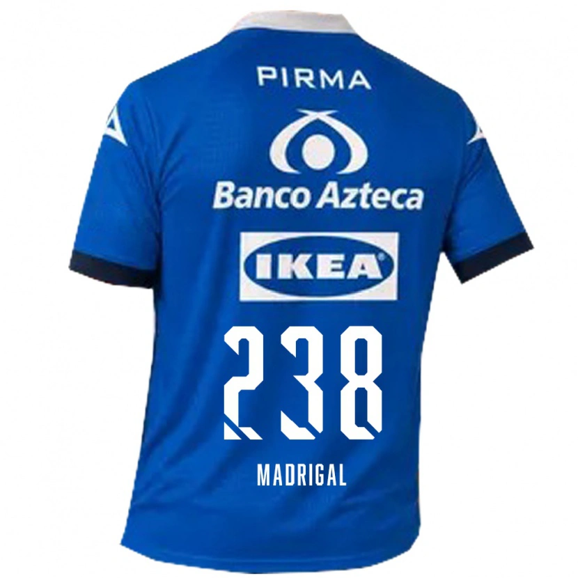 Danxen Kinderen David Madrigal #238 Blauw Wit Uitshirt Uittenue 2026/27 T-Shirt België