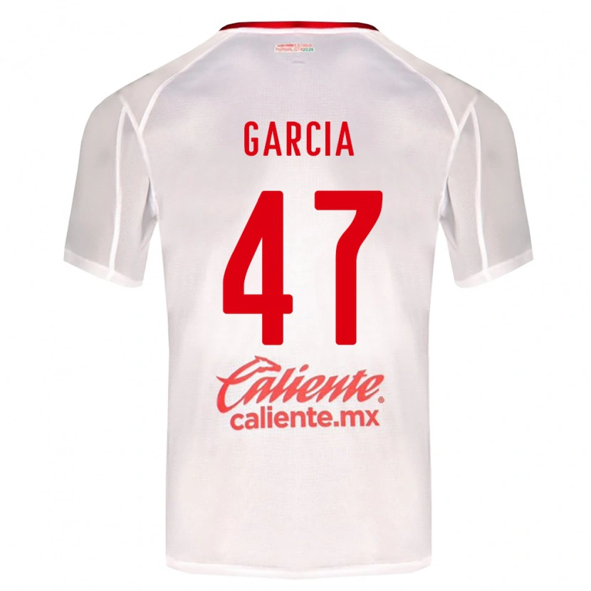 Danxen Kinderen Gael García #47 Wit Groen Rood Uitshirt Uittenue 2026/27 T-Shirt België