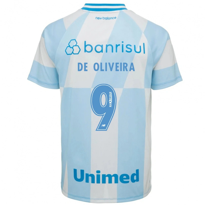 Danxen Kinderen Veridiana Mostaco De Oliveira #9 Lichtblauw Wit Uitshirt Uittenue 2026/27 T-Shirt België