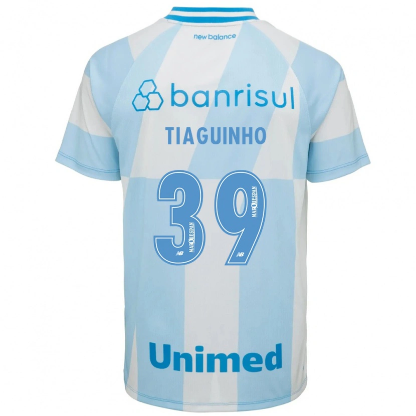 Danxen Kinderen Tiaguinho #39 Lichtblauw Wit Uitshirt Uittenue 2026/27 T-Shirt België