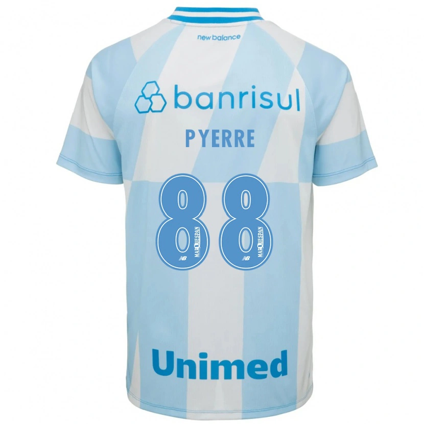 Danxen Kinderen Jean Pyerre #88 Lichtblauw Wit Uitshirt Uittenue 2026/27 T-Shirt België