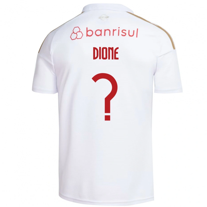 Danxen Kinderen Dione #0 Wit Rood Uitshirt Uittenue 2026/27 T-Shirt België
