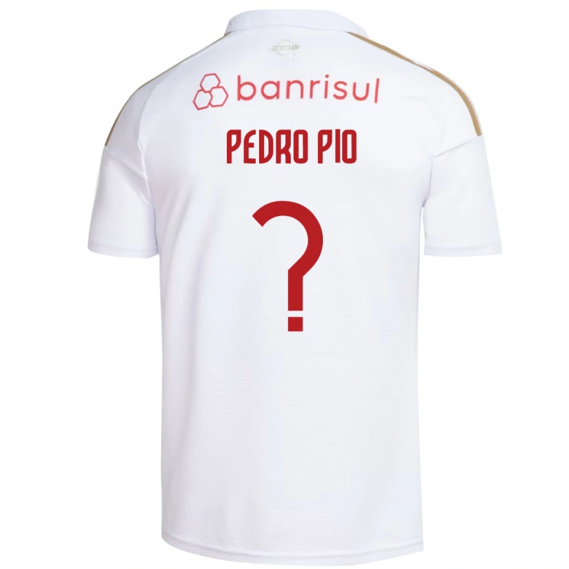 Danxen Kinderen Pedro Pio #0 Wit Rood Uitshirt Uittenue 2026/27 T-Shirt België