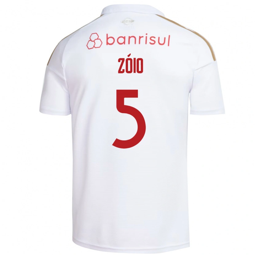 Danxen Kinderen Zóio #5 Wit Rood Uitshirt Uittenue 2026/27 T-Shirt België