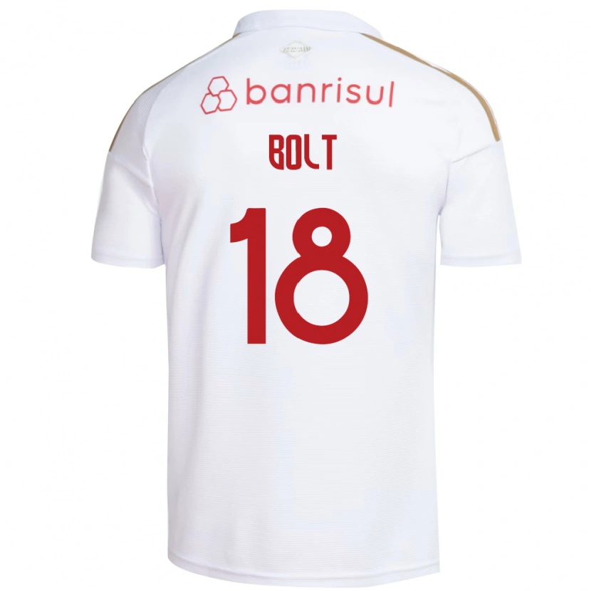Danxen Kinderen Tamara Bolt #18 Wit Rood Uitshirt Uittenue 2026/27 T-Shirt België