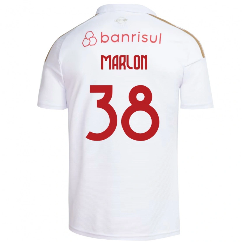 Danxen Kinderen Marlon #38 Wit Rood Uitshirt Uittenue 2026/27 T-Shirt België