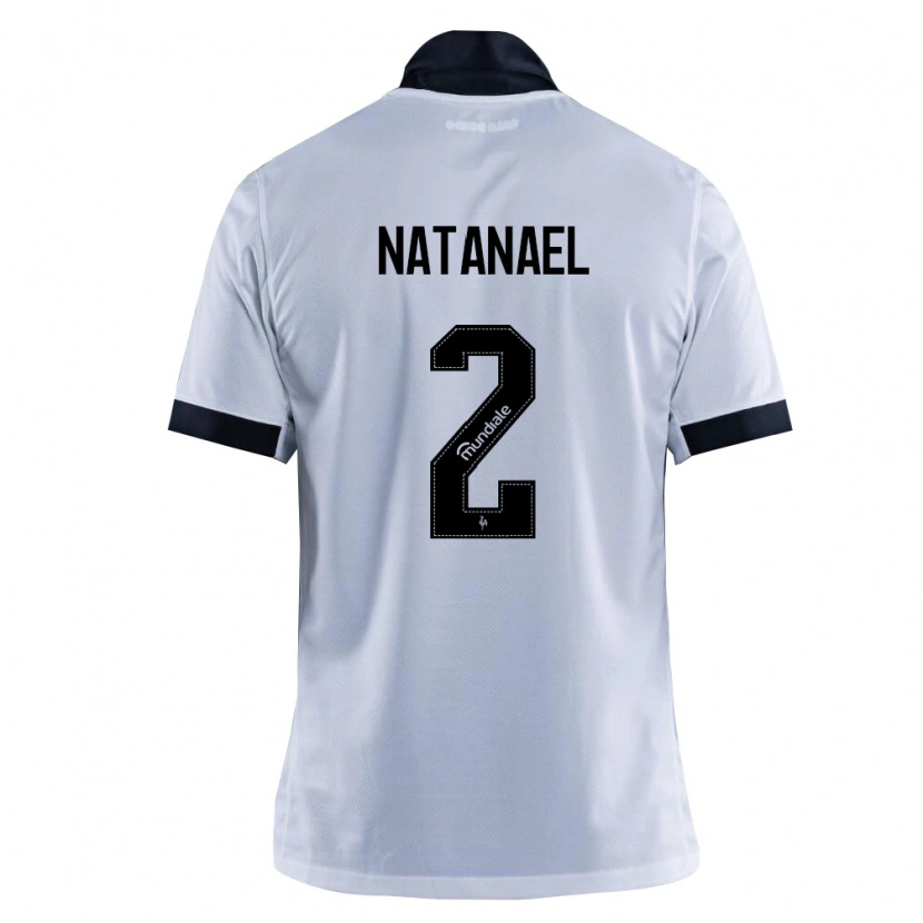 Danxen Kinderen Natanael Moreira Milouski #2 Zwart Wit Uitshirt Uittenue 2026/27 T-Shirt België